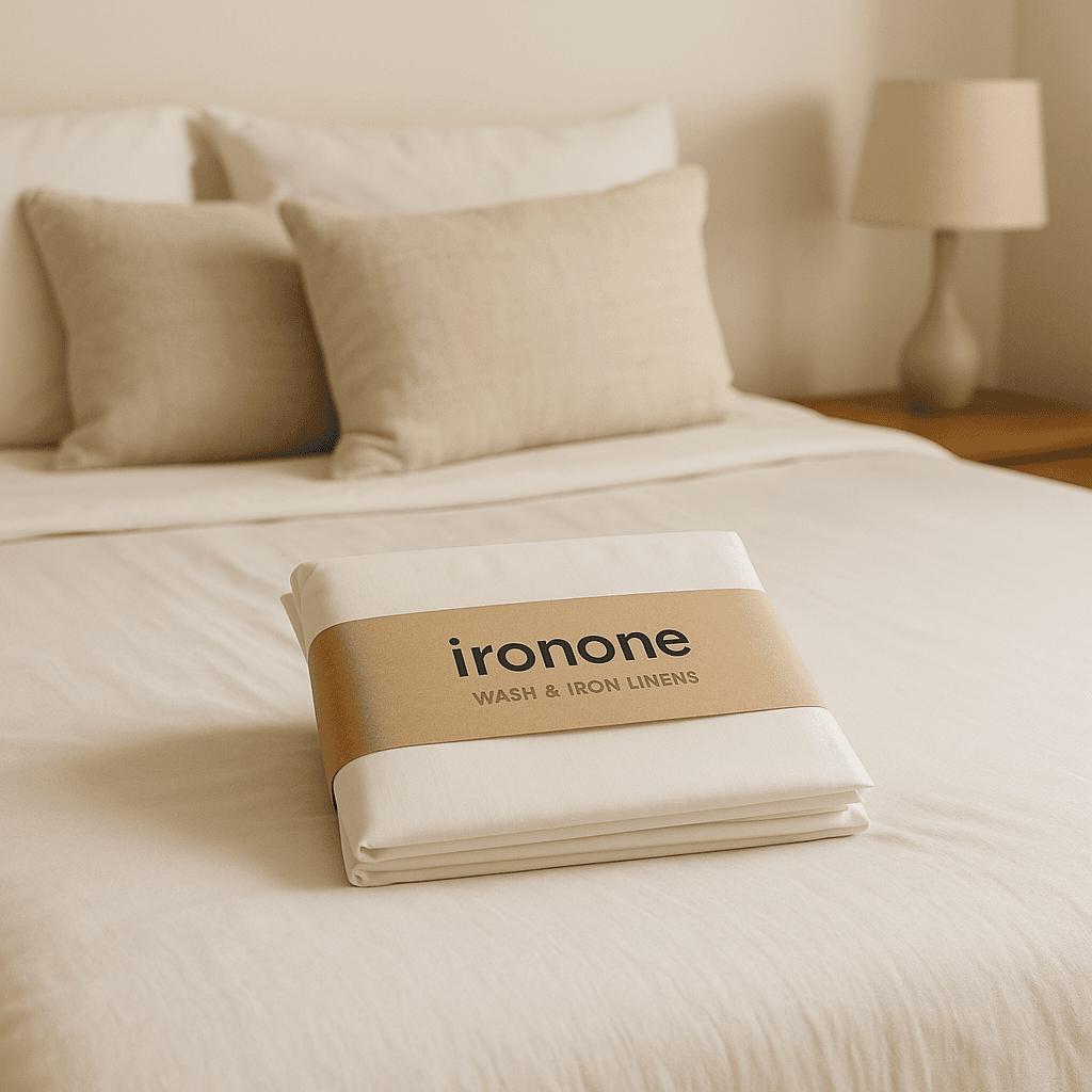 Απαλλαχτείτε από το πλύσιμο και το σιδέρωμα των λευκών ειδών του καταλύματός σας.